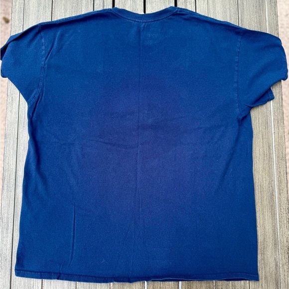 Joshua Tree Land Yacht Club T-Shirt – XL – Navy & Orange Retro Graphic Tee - Picture 6 of 7